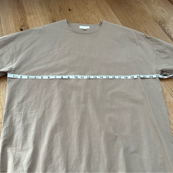 NWT COS  OVERSIZED TAN SHIRT - S - Picture 10 of 15